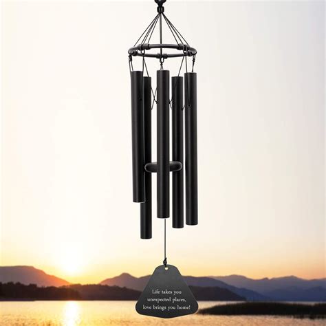 Metal Black Wind Chimes 